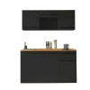 Küchenblock JAZZ SINGLE Z 160 BLACK