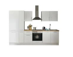 Küchenblock mit E-Geräten CORNWALL (Zeile-Kühlschrank-Apotheker) I