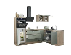 Küchenblock mit E-Geräten HASTINGS (Ecke-Hochschrank) II