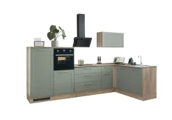 Küchenblock mit E-Geräten HASTINGS (Ecke-Geräteschrank-Herdumbau) II
