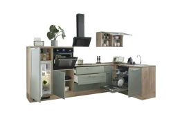 Küchenblock mit E-Geräten HASTINGS (Ecke-Geräteschrank-Herdumbau) II