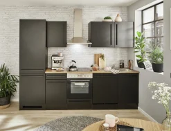 Küchenblock mit E-Geräten JAZZ 8 (Zeile-Kühlschrank) II