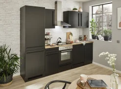 Küchenblock mit E-Geräten JAZZ 8 (Zeile-Kühlschrank) II