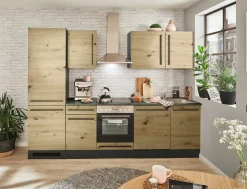 Küchenblock mit E-Geräten JAZZ 8 (Zeile-Kühlschrank) III