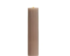 LED Kerze 22,5cm STRIPE