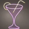 LED Neon Cocktailglas NEON