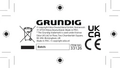 LED Neon Flamingo GRUNDIG