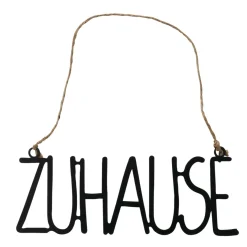 Schild Schriftzug WILLKOMMEN