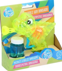 Seifenblasenpistole Dino mit LED BUBBLES
