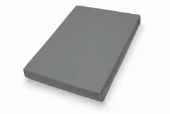 Spannbetttuch 100x200cm anthrazit