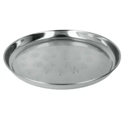 Tablett rund INOX